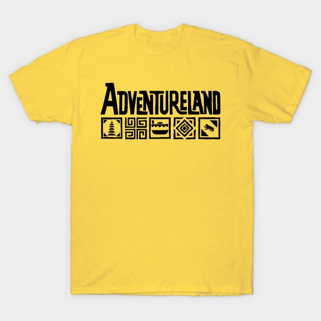 Adventureland T-Shirt by ThemeParkPreservationSociety